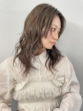 ステア メゾン(stir maison) 透明感グレージュ/レイヤー/ケアブリーチダブルカラー