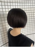 切りっぱなしボブ