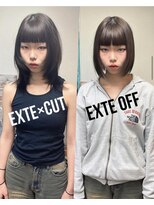 ルフレ 新宿本店1st(Reflet)&nbsp;○ビフォーアフターカット