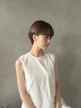 フォト イケブクロ(foto IKEBUKURO) 透明感カラー＋丸みショート　田尻
