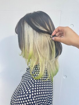 カリーナコークス 原宿 渋谷(Carina COKETH) ウルフカット/インナーカラー/ダブルカラー/レイヤーカット