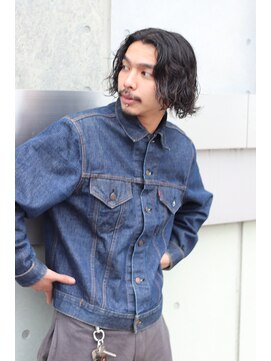 ブークル(boucle) グランジパーマ　メンズボブパーマ