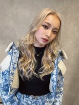 サニー 渋谷(SUNNY)&nbsp;ハイトーン、ハイライト、ミルクティーベージュ、レイヤーカット