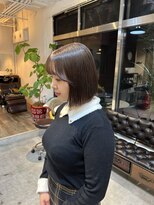 キュリオ(CURIO)&nbsp;ショートボブ×モカブラウン