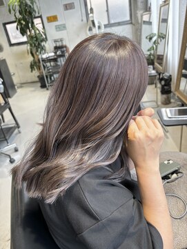 インク(inc) ハイライト/ベージュカラー/レイヤーカット