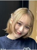レイヤーカット/顔周りカット/レイヤーボブ
