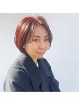 ファヴォリ(favori)&nbsp;【favori 自由が丘】warmカラー×大人ショートボブ