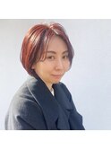 【favori 自由が丘】warmカラー×大人ショートボブ