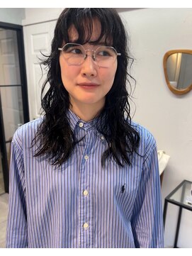 プフ 伏見(puf) [puf 伏見/丸の内/栄/名古屋]ニュアンスロングパーマ★大野