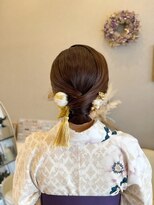 ハル(HARU) タイトシニヨンアレンジ