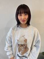 イル(ill)&nbsp;切りっぱなし　ボブ　バイオレット　レイヤーボブ　大須