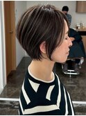ハイライトバレイヤージュダブルカラーケアブリーチ20代30代