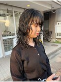 パーマスタイル/ナチュラルパーマ/外国人風パーマ/ボブパーマ