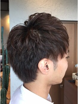 アーニマヘアー(ANIMA hair)の写真/髪質・骨格に合うメンズカットでスタイリングも簡単に！再現性の高いカットでカッコ良さを演出いたします。