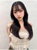 レイヤー/ネビージュ/韓国ヘア/イメチェン/縮毛矯正/中野/