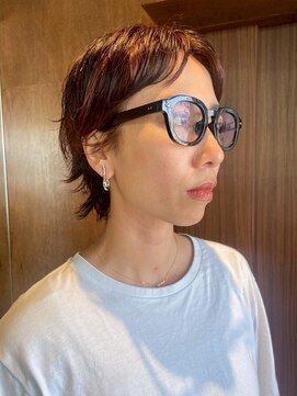 ヨロヘアー(YOLO hair) ショート/エフェクトブリーチ/暖色