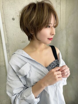 ロンドカスティーヨ 四日市(Lond castillo) 【廣田】小顔に見える顔周り 大人可愛いくびれショート