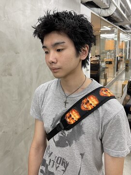 スー 渋谷(suu) メンズカットメンズショートスパイキーショートピンパーマ