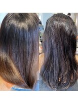 レアビーチ センター南店(LeaBeach)&nbsp;【プレミアム】カット+髪質改善ストレート+潤艶☆水素 Tr