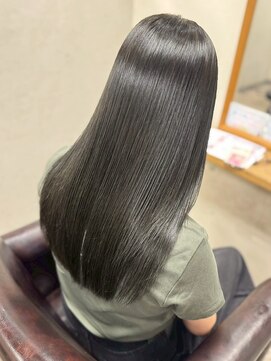 オーシャン 宇都宮店(Ocean) オリーブベージュ×艶髪