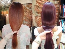 アンリ(Henri)の雰囲気(ブリーチカラー/ケアブリーチ/髪質改善/暖色カラー/ダブルカラー)