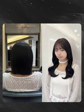 リゼル シブヤ(RISEL SHIBUYA) 最高級シールエクステ80本で憧れのロングに！