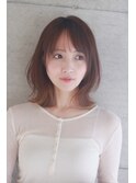 くびれミディアムレイヤー大人可愛い吉祥寺