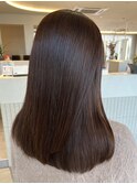 桑名ロングレイヤーカットハッシュカット透明感カラー重めロング
