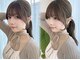 モナザスカイ 栄(MONA the SKY)の写真/【栄駅徒歩２分】“可愛い”は顔周りで決まる♪下ろしても結んでも、小顔に見えるような"黄金比カット"