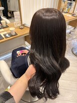 アヴァンス 広島本通店(AVANCE.) 着物ヘア/ダークアッシュ/ミディアムレイヤーカット/広島