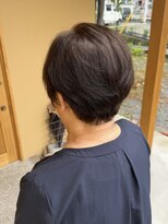 ミュー(miyuu)&nbsp;ショートヘア／大人ショート／似合せカット／30代／40代／50代