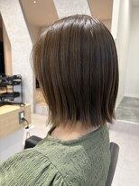 フラミューム 富士(flammeum)&nbsp;外ハネボブ×オリーブベージュ