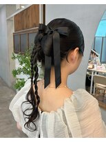 ラブハーツアンドビー 梅田EST(luve heart's And Be) リボン×アレンジ