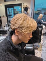 テト(teto)&nbsp;フェザーショート×ミルクティーベージュ