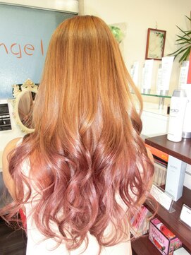エンジェル 川越(Angel) グラデーションカラー/ベビーピンク/ニュアンスカラー/20代30代