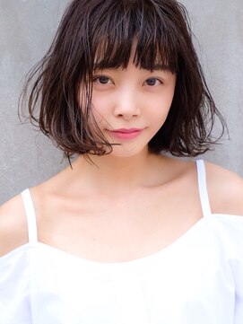 ロジェ(loje) ＊LOJE＊  エフォートレスボブ×ニュアンス裾カラー