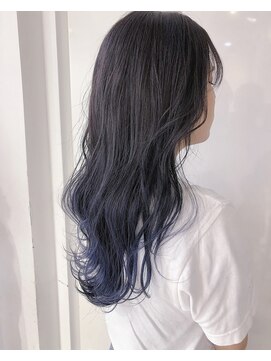 アライブ ハラジュク(ALIVE harajuku) 【ALIVE harajuku】大人かわいいネイビーグラデーションryota