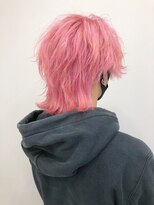 ジゼル(gisele)&nbsp;（稲毛）新カラー剤のpuramingoで作るピンク