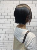 △オトナカワイイ ぱつっと切りっぱな ミニマムボブ△