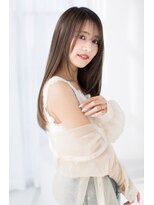 トティア 元町三宮(Totia) 【Totia元町・三宮】エアーストレート×ミルクティーブラウン