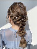 ヘアセットあみおろし