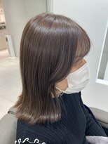 エデュコスゥリール(educo per sourile)&nbsp;外ハネミディ×ラベンダーカラー【自由が丘】