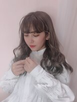 オルブ 戸塚安行店(Oluve)&nbsp;ダブルカラー/ミルクティーベージュ/ケアブリーチ/透明感