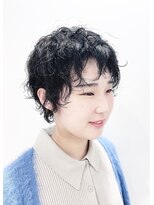 モリオフロムロンドン 松戸店(Morio from London)&nbsp;【松戸 藤原】大人かわいい黒髪ショートパーマ