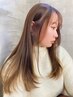 【髪質改善】カット+縮毛矯正(リタッチ)+amatoraTR￥36,300→￥19,800