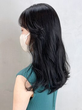 アイティーバイアルバム 藤沢店(IT by ALBUM) ダークグレージュ_チェリーブラウンフェミニンロング_ba408671