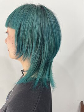 ピース ヘアーワーク(PEACE HAIR WORK) ウルフレイヤースタイル