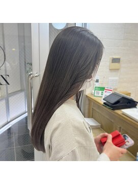 ジーナ 天神(Zina) [Zina西通り]髪質改善/グレージュカラー/暗髪/艶髪/ストレート