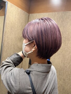 シェノン(Chainon.) 丸みショート☆セピアピンク♪