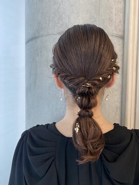 シェリ(Cheri) お呼ばれ＊編みおろし玉ねぎ